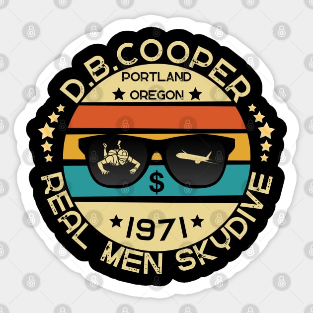 DB COOPERS Sticker by Myartstor 